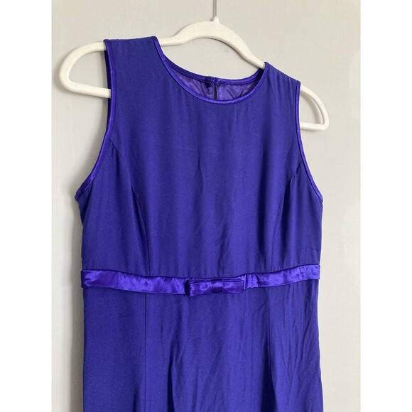 Jessica McClintock Sleeveless Gown Maxi Dress 12 Empire Waist Event Prom - Picture 2 of 16